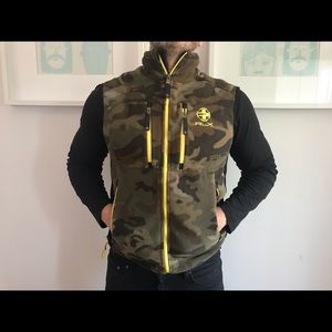 Polo RLX camouflage vest